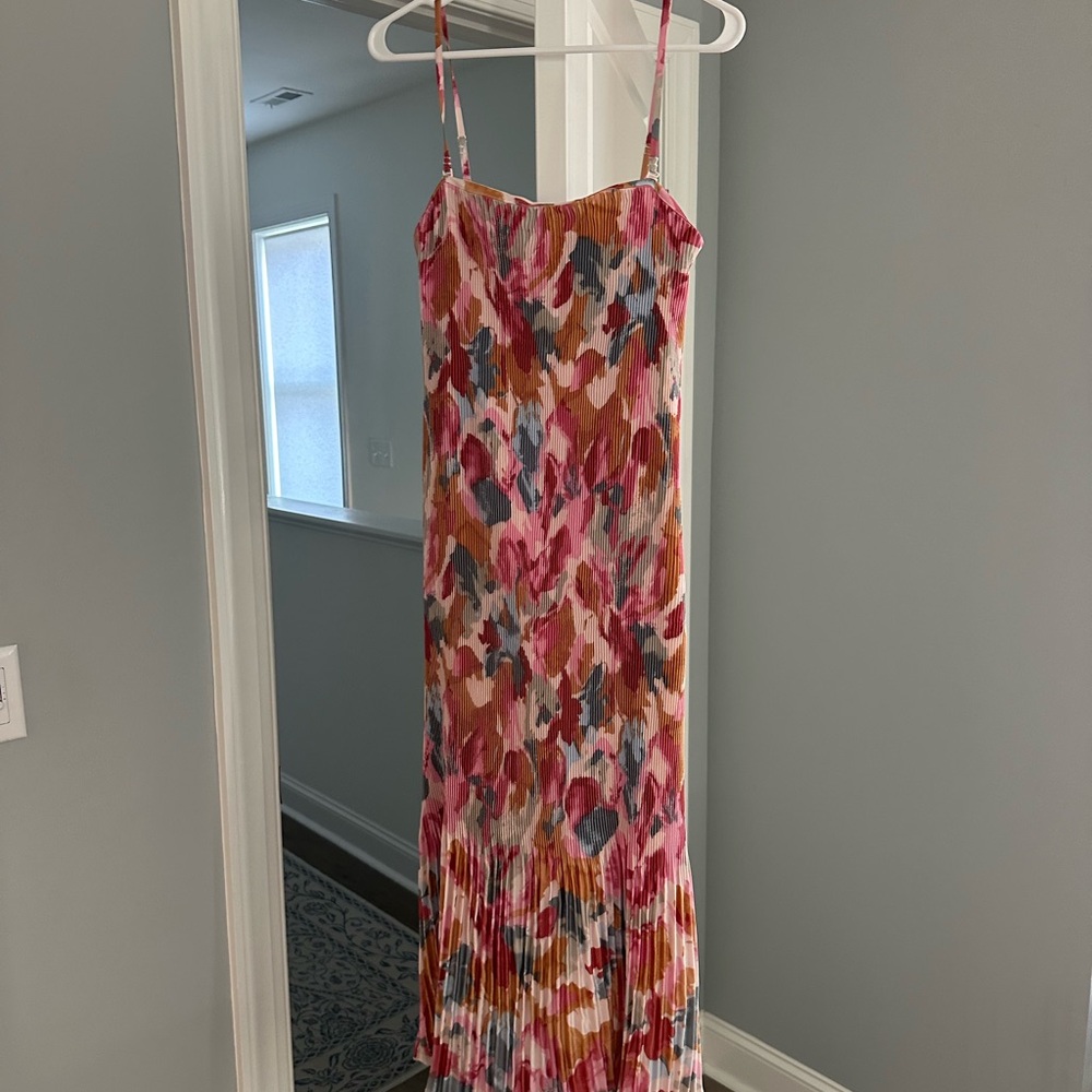 Abercrombie & Fitch Multicolor Floral Maxi Dress